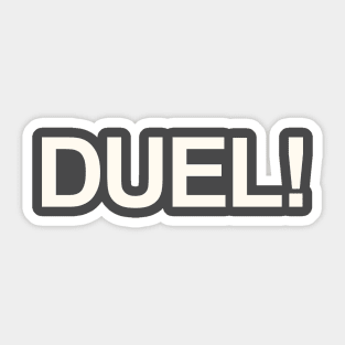 DUEL! Sticker